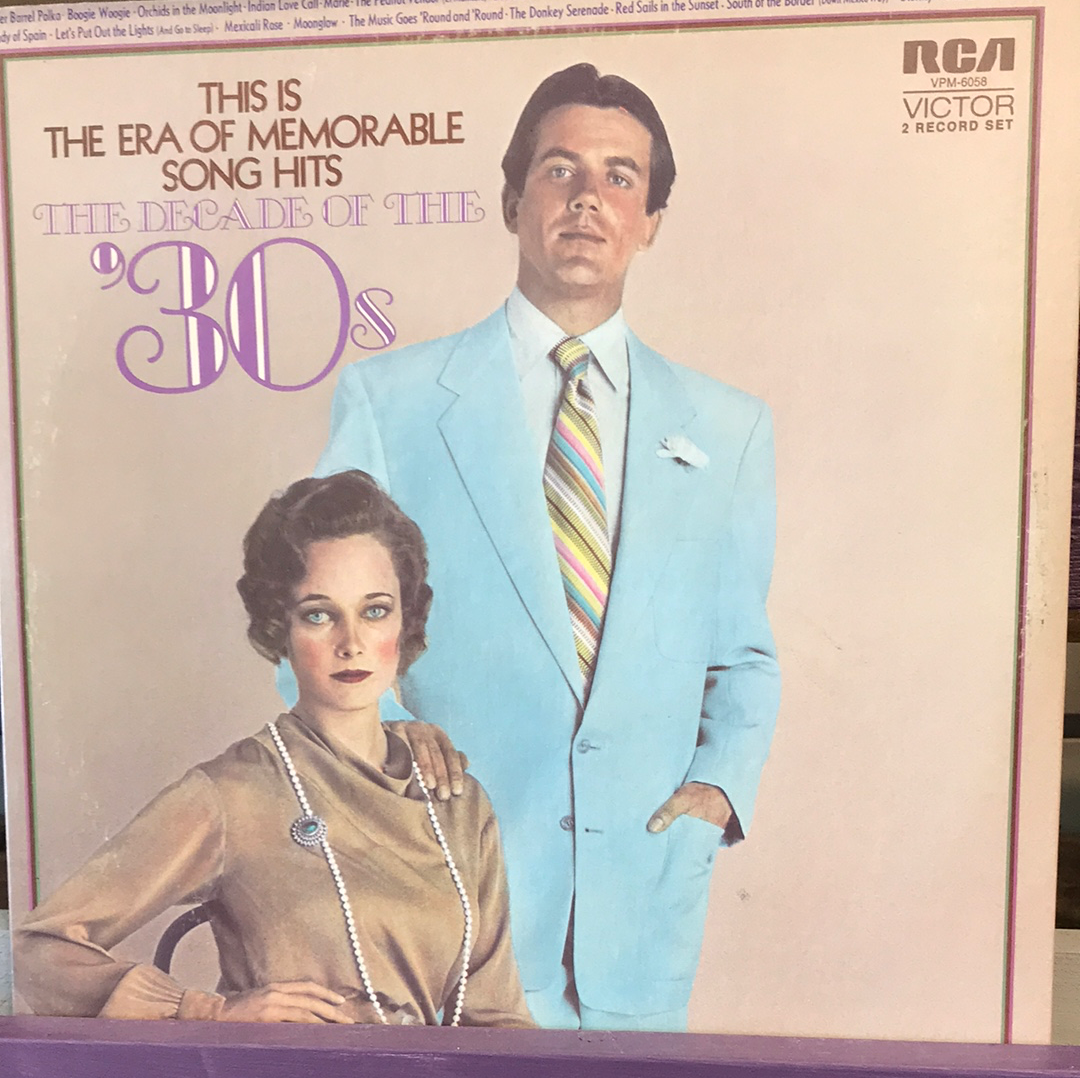 The Decade of the 30s - Vinyl Record - 33