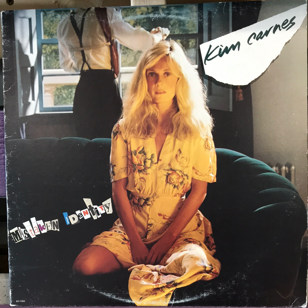 - Kim Carnes - Mistaken Identity - Vinyl Record -