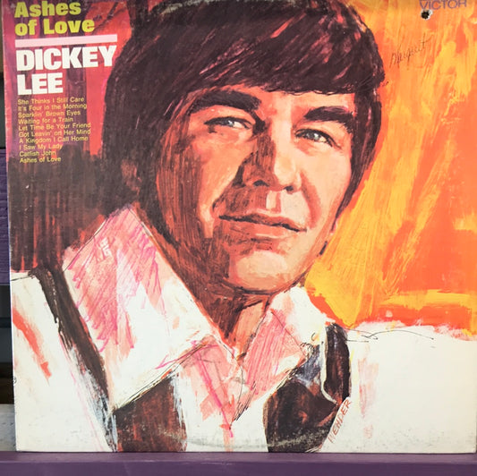 Dickey Lee - Ashes of Love - Vinyl Record - 33