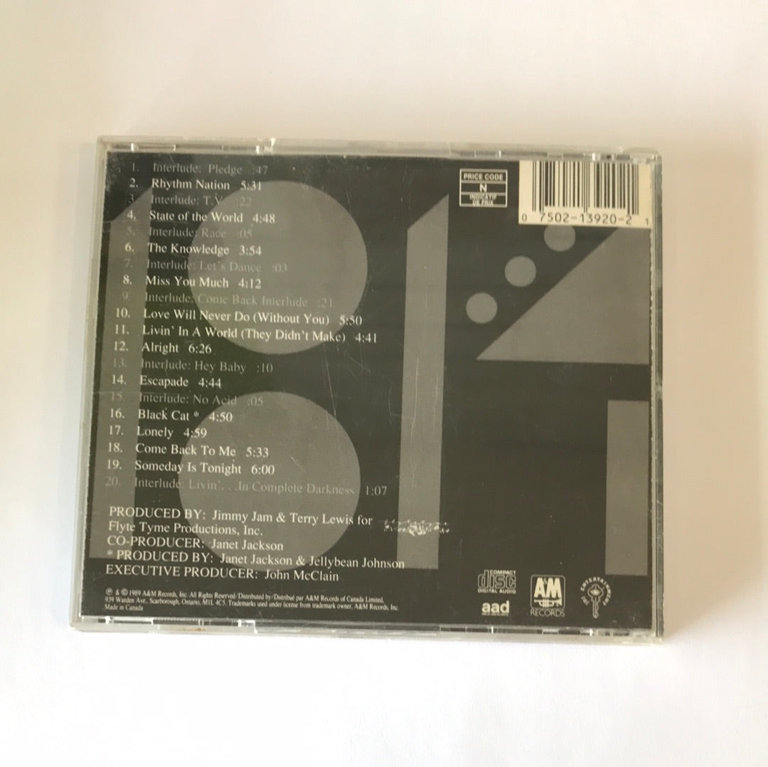 Janet Jackson — Rhythm Nation 1814 - Vinyl Record - 33