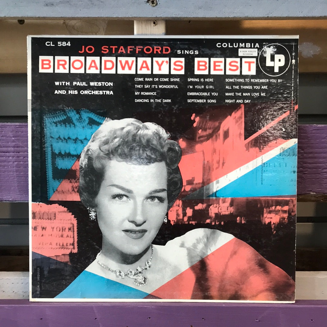 Jo Stafford - Sings Broadway’s Best - Vinyl Record - 33