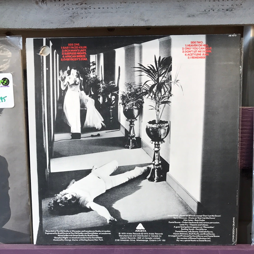 David Byron - Baby Faced Killer - Vinyl Record - 33