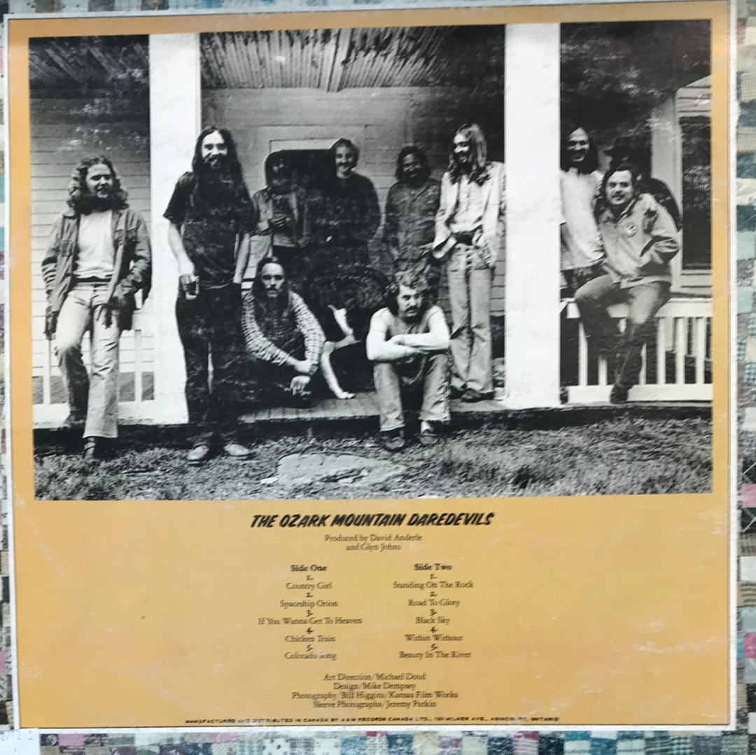 The Ozark Mountain Dare Devils - Vinyl Record - 33