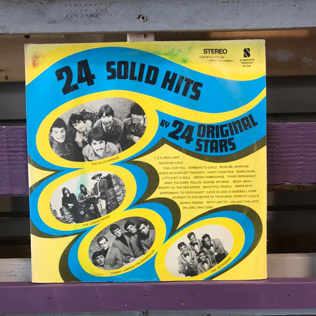 Various - 24 Solid Hits by Original Artists - Vinyl Record - 33