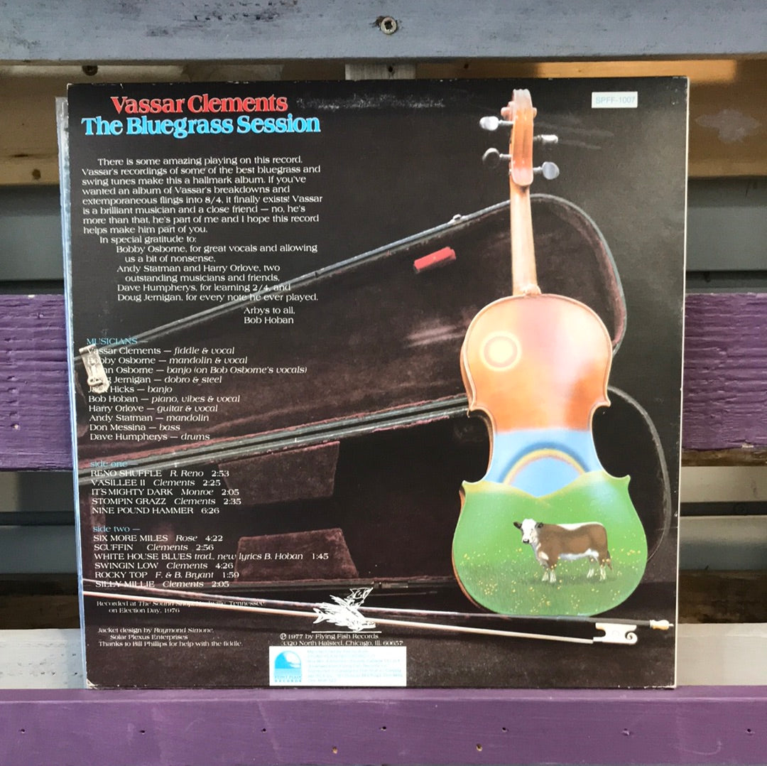 Vassar Clements - The Bluegrass Session - Vinyl Record - 33