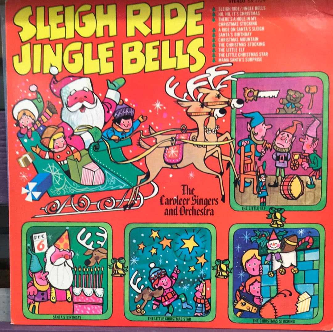 Sleigh Ride Jingle Bells - Vinyl Record - 33