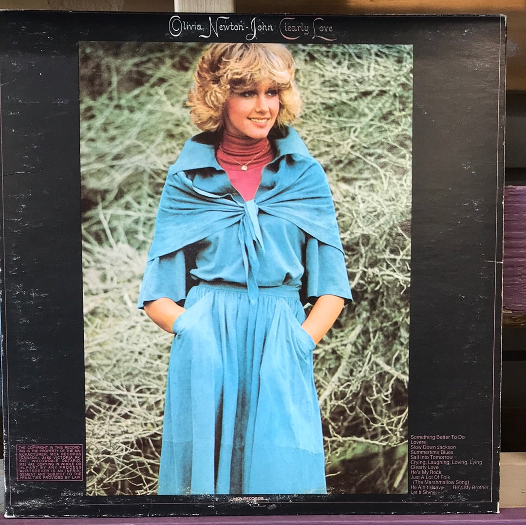 Olivia Newton-John - Clearly Love - Vinyl Record - 33