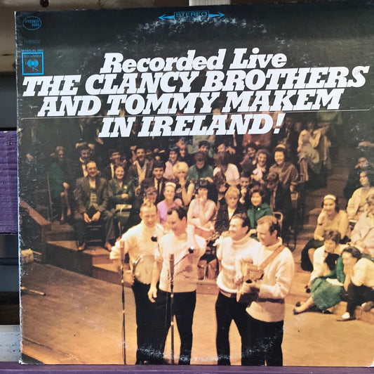 The Clancy Brothers and Tommy Makem In Ireland - Vinyl Record - 33