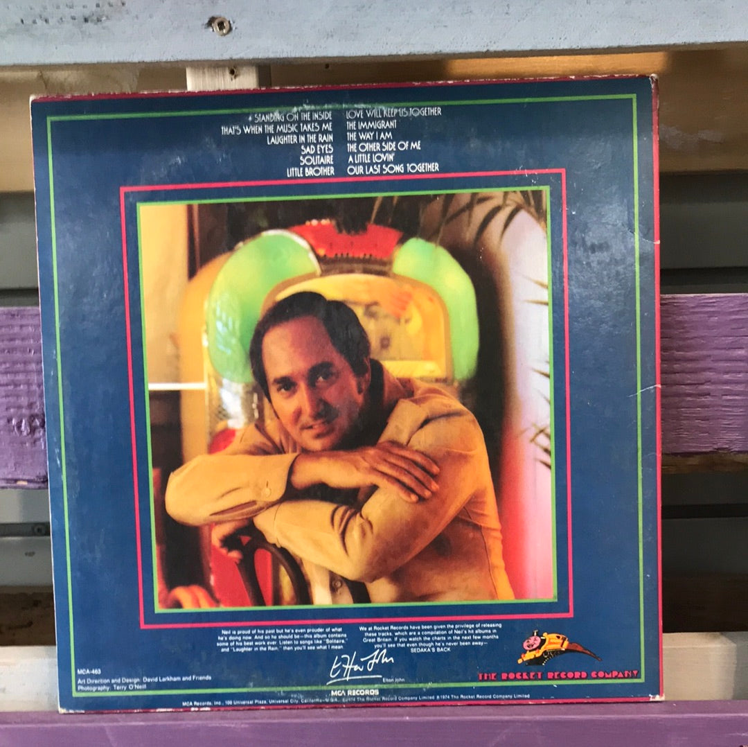 Neil Sedaka - Sedaka’s Back - Vinyl Record - 33