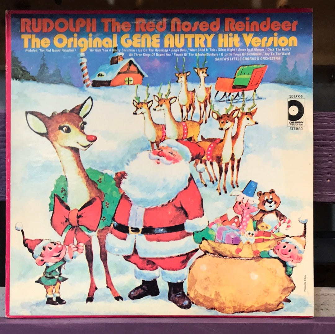 Rudolph The Red Nosed Reindeer - Vinyl Record - 33
