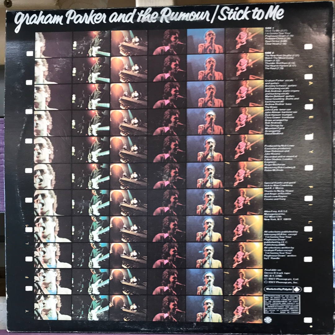 Graham Parker & the Rumour - Stick to Me - Vinyl Record - 33