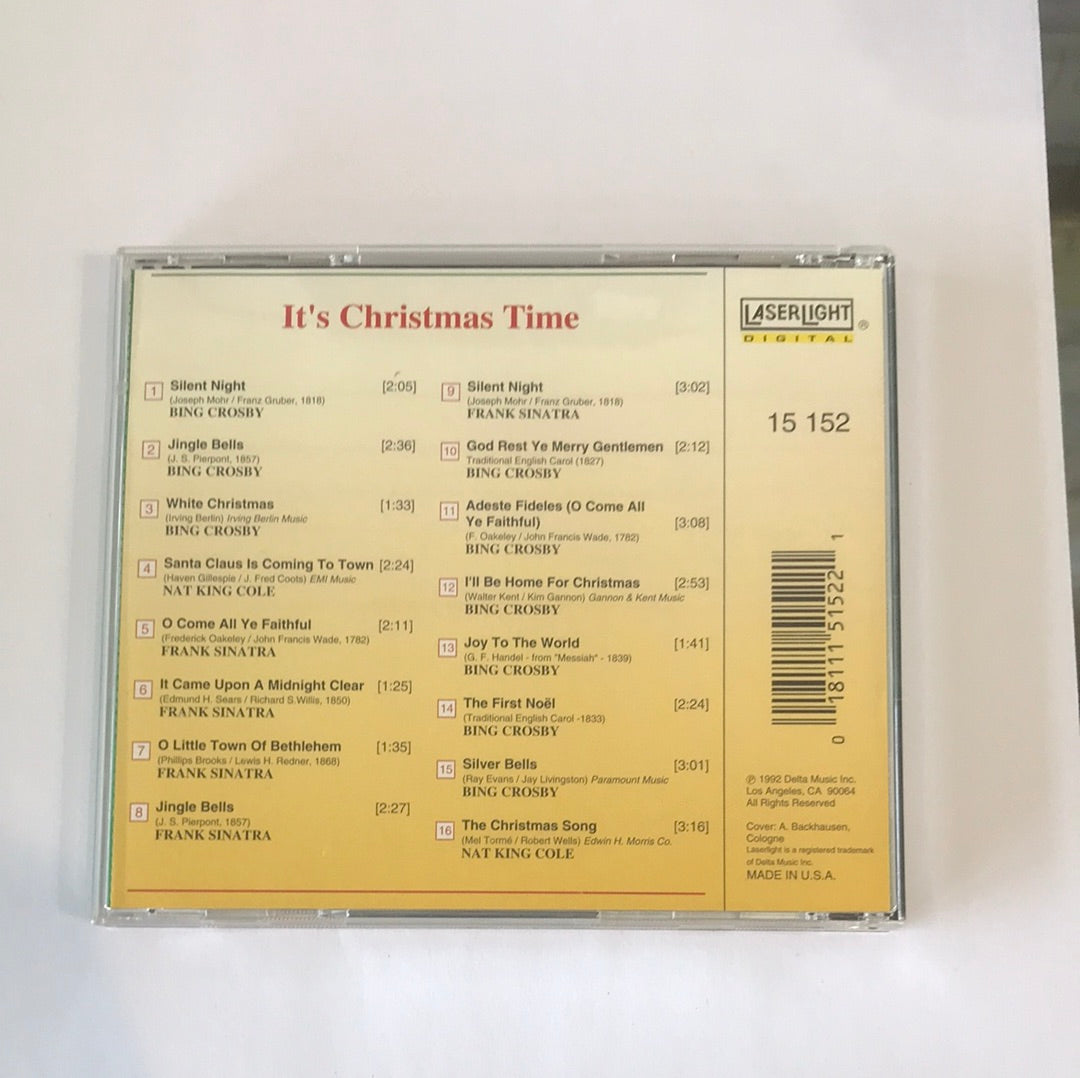 Bing Crosby, Frank Sinatra & Nat King Cole — It’s Christmas Time - Vinyl Record - 33