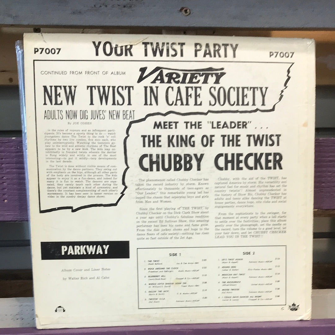 Chubby Checker - Your Twist Party - Vinyl Record - 33