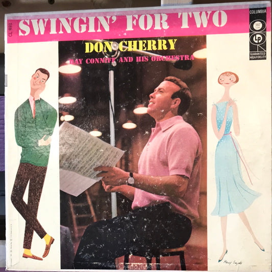Don Cherry, Ray Conniff & his Orchestra- Swingin’ For Two - Vinyl Record - 33