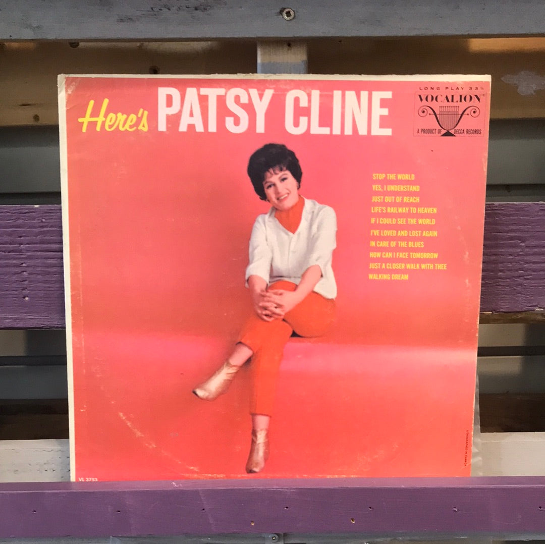 Patsy Cline — Here’s Patsy Cline - Vinyl Record - 33