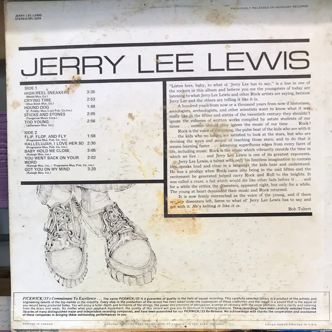 Jerry Lee Lewis - High Heel Sneakers - Vinyl Record - 33