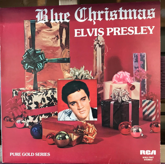 Elvis Presley - Blue Christmas - Vinyl Record - 33