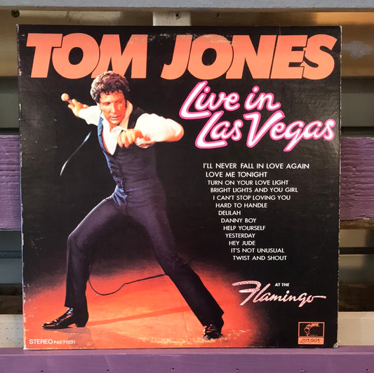 - Tom Jones - Live In Las Vegas - Vinyl Record -