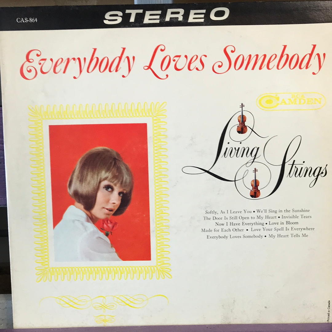 Living Strings - Everybody Loves Somebody - Vinyl Record - 33
