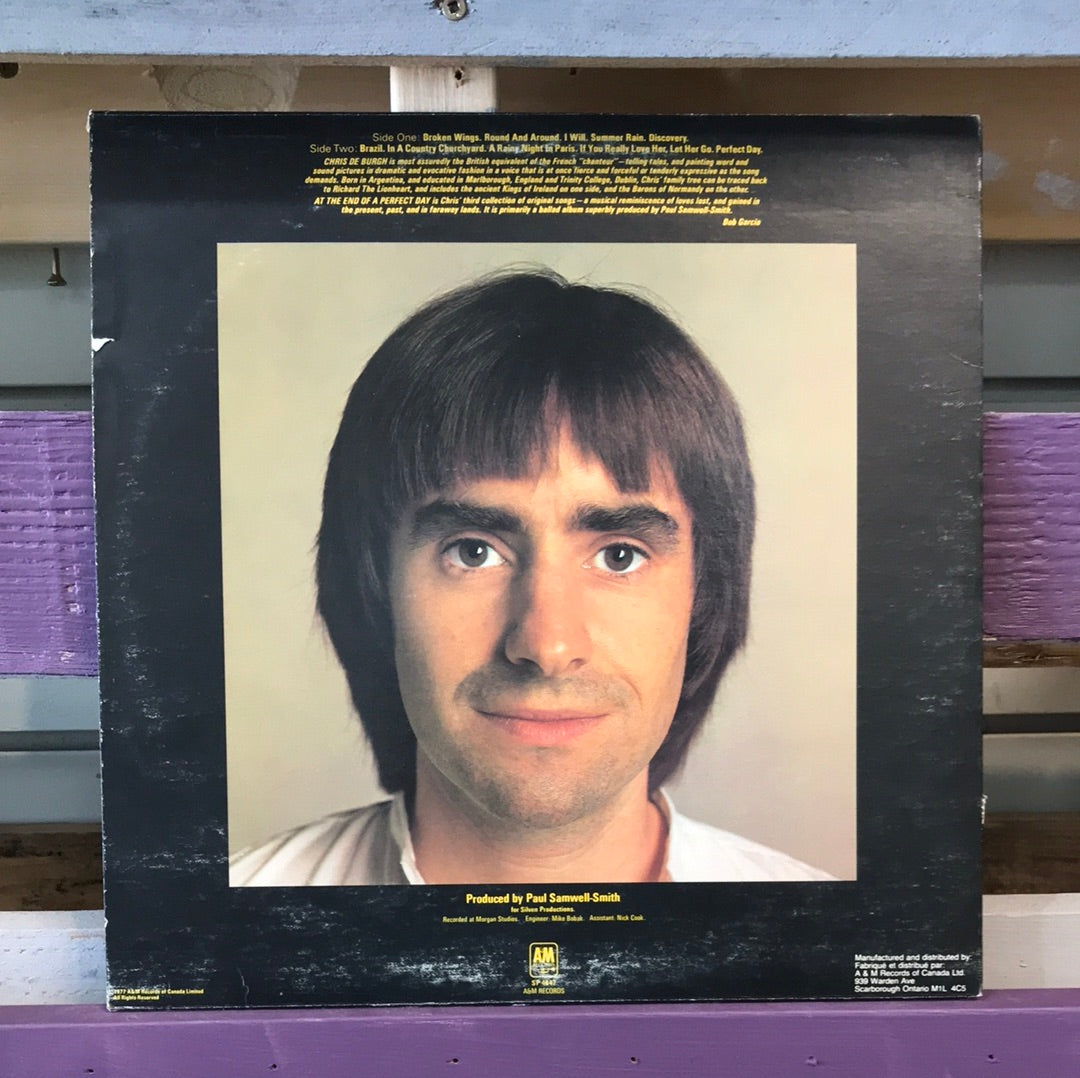 Chris De Burgh - At The End Of A Perfect Day - Vinyl Record - 33