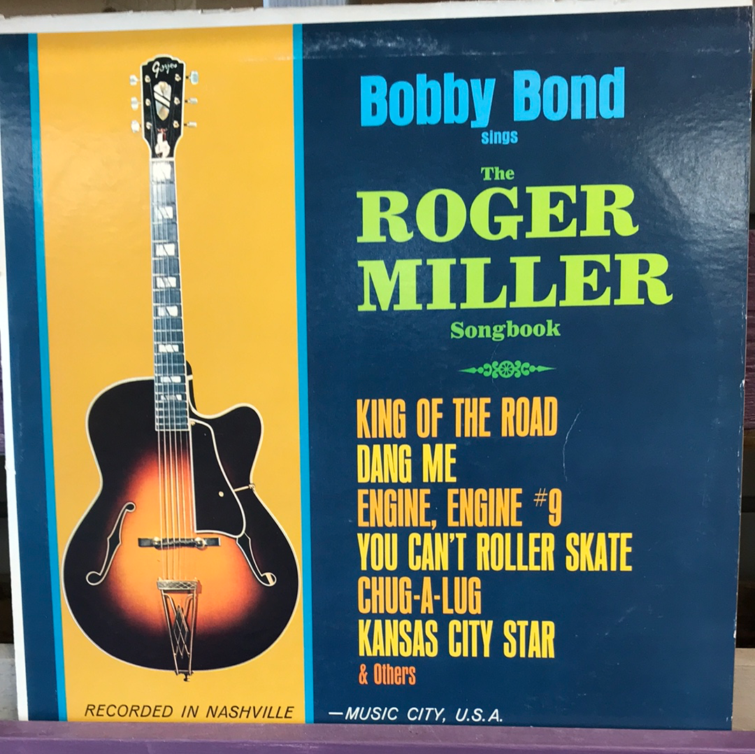 Bobby Bonds sings the Roger Miller Songbook - Vinyl Record - 33