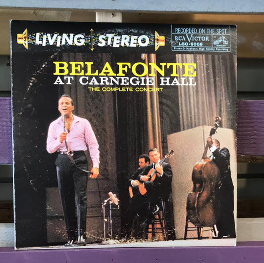 - Harry Belafonte - At Carnegie Hall - Vinyl Record -