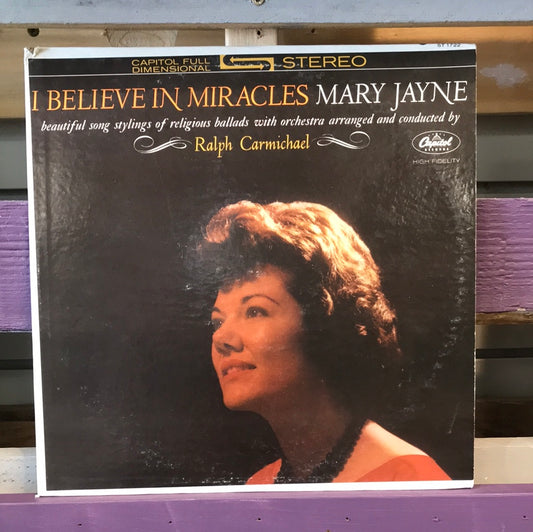 - Mary Jayne - I Believe In Miracles - Vinyl Record -