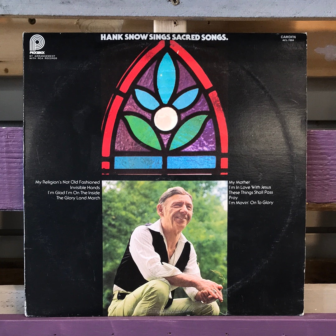 Hank Snow - Hank Snow Sings Sacred Songs - Vinyl Record - 33