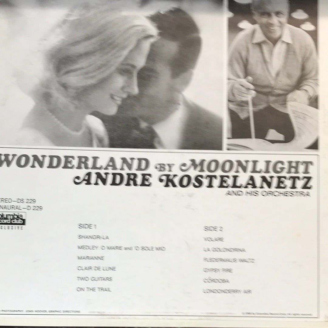 Andre Kostelanetz - Wonderland By Moonlight - Vinyl Record - 33