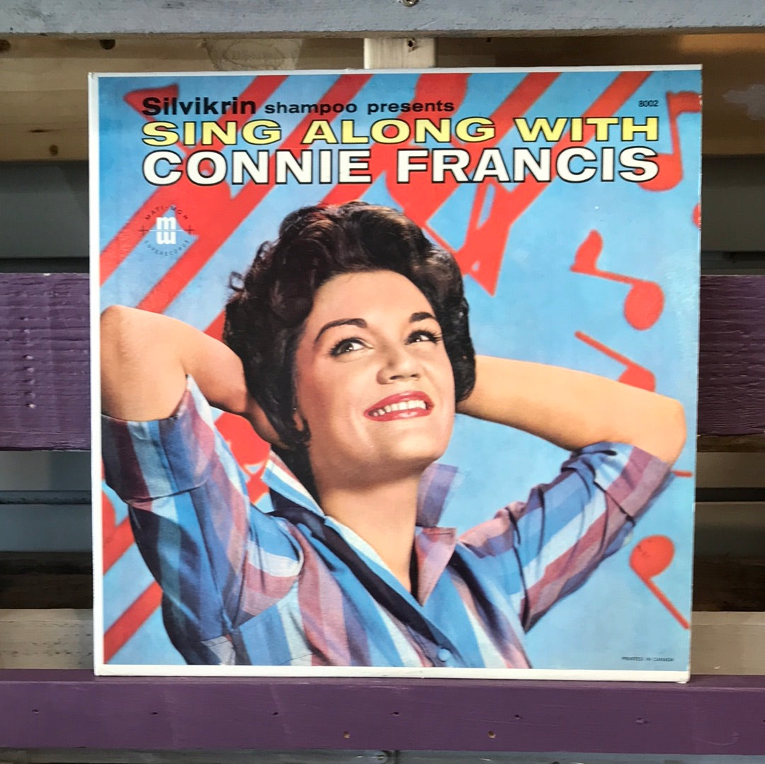 Connie Francis - Sing Along With Connie Francis - Vinyl Record - 33