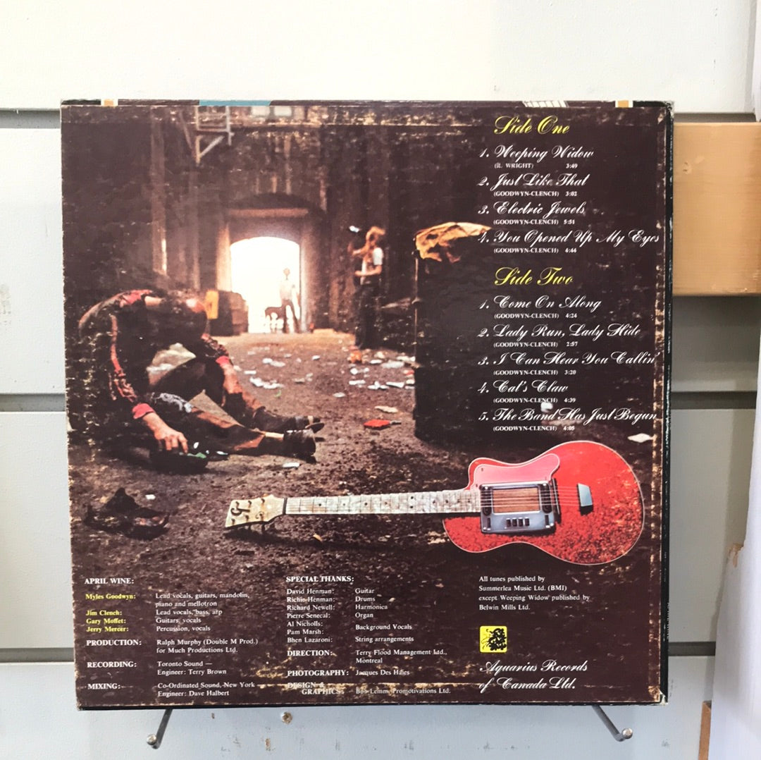 April Wine — Electric Jewels - Vinyl Record - 33
