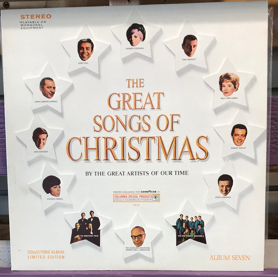 The Great Songs of Christmas- Album Seven - Vinyl Record - 33
