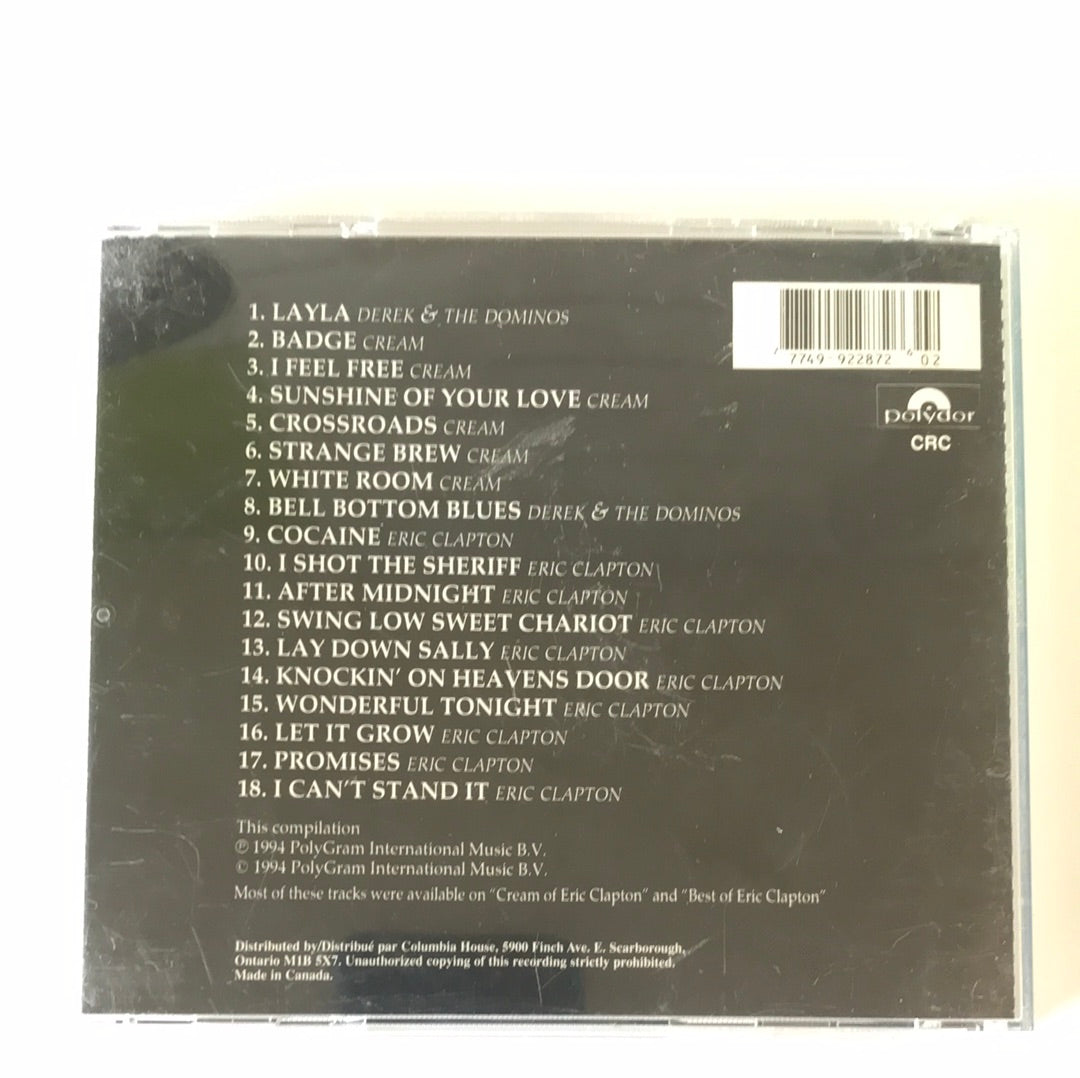 Eric Clapton — The Cream Of Clapton - Vinyl Record - 33
