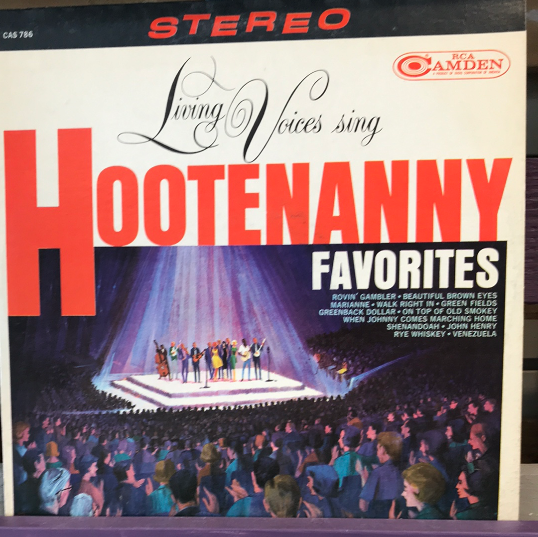 - Living Voices sing Hootenanny Favorites - Vinyl Record -