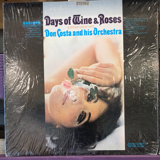 Don Costa & his Orchestra- Days of Wine & Roses - Vinyl Record - 33